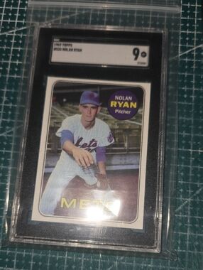 1969 Topps Nolan Ryan #533 SGC 9
